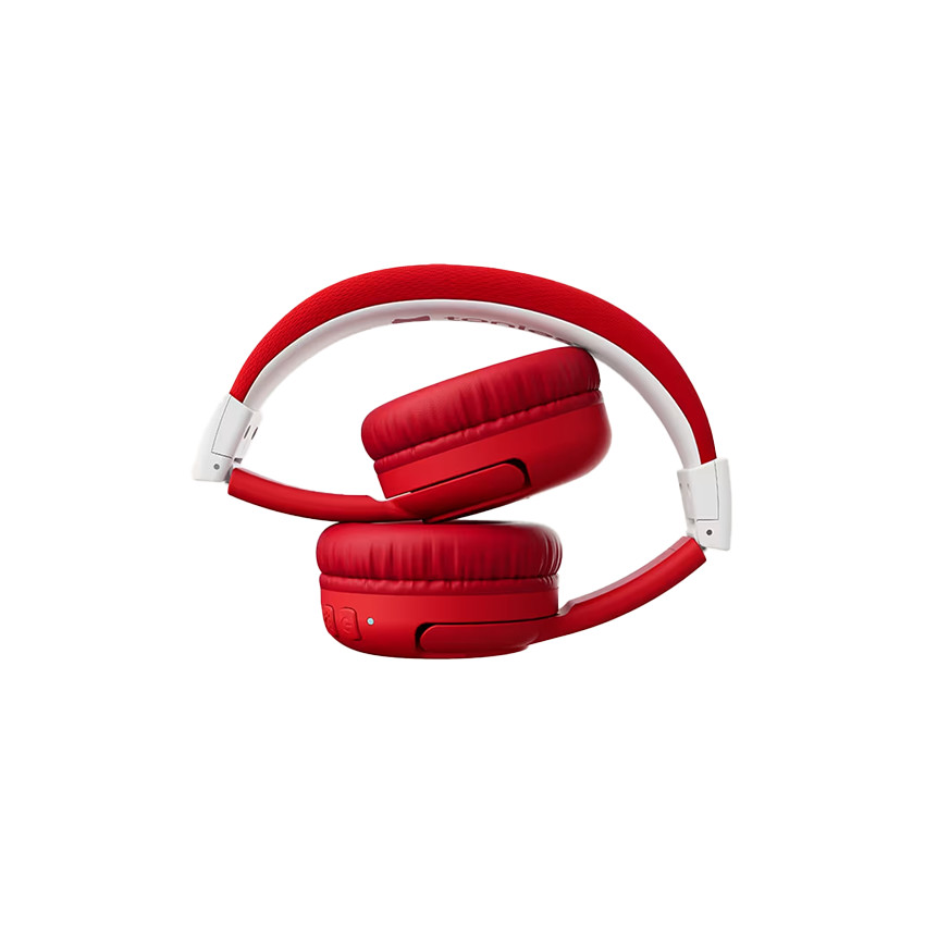 Casque Bluetooth pliable - rouge 