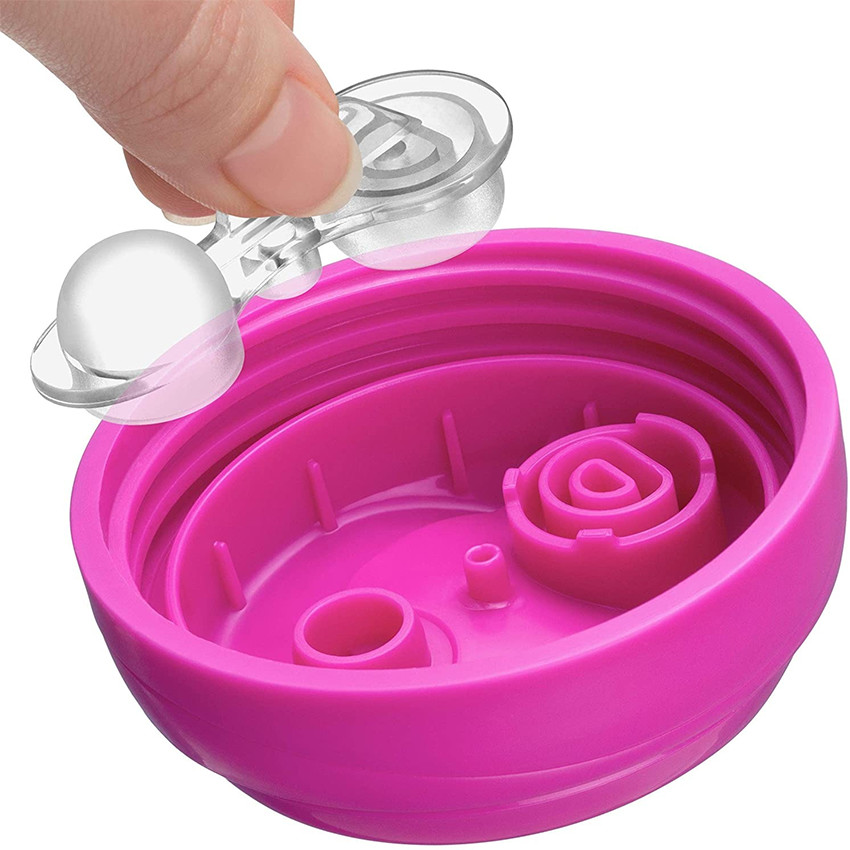 Tasse phosphorescente 14 mois + - Rose 