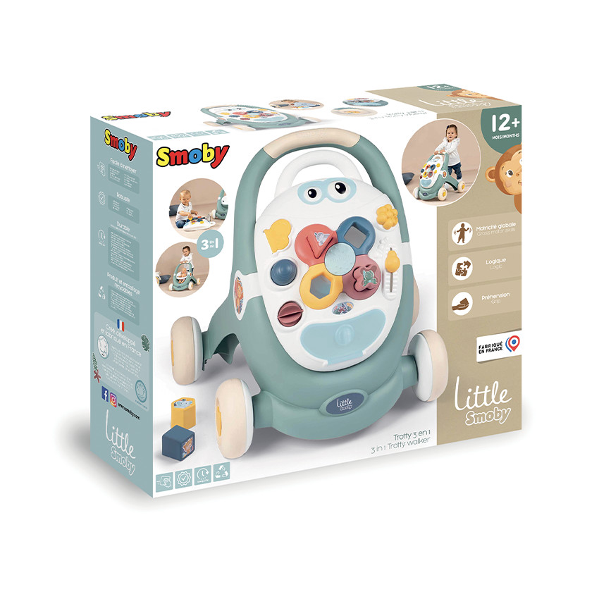 Trotteur 3 en 1 Little Smoby 12m+ 