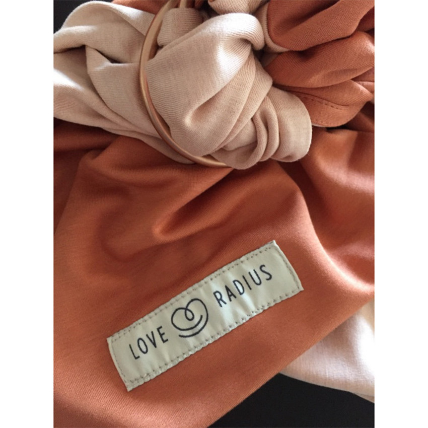 Sling - Petite écharpe sans noeud - Caramel / Nude - Orange (Love Radius) - Image 2