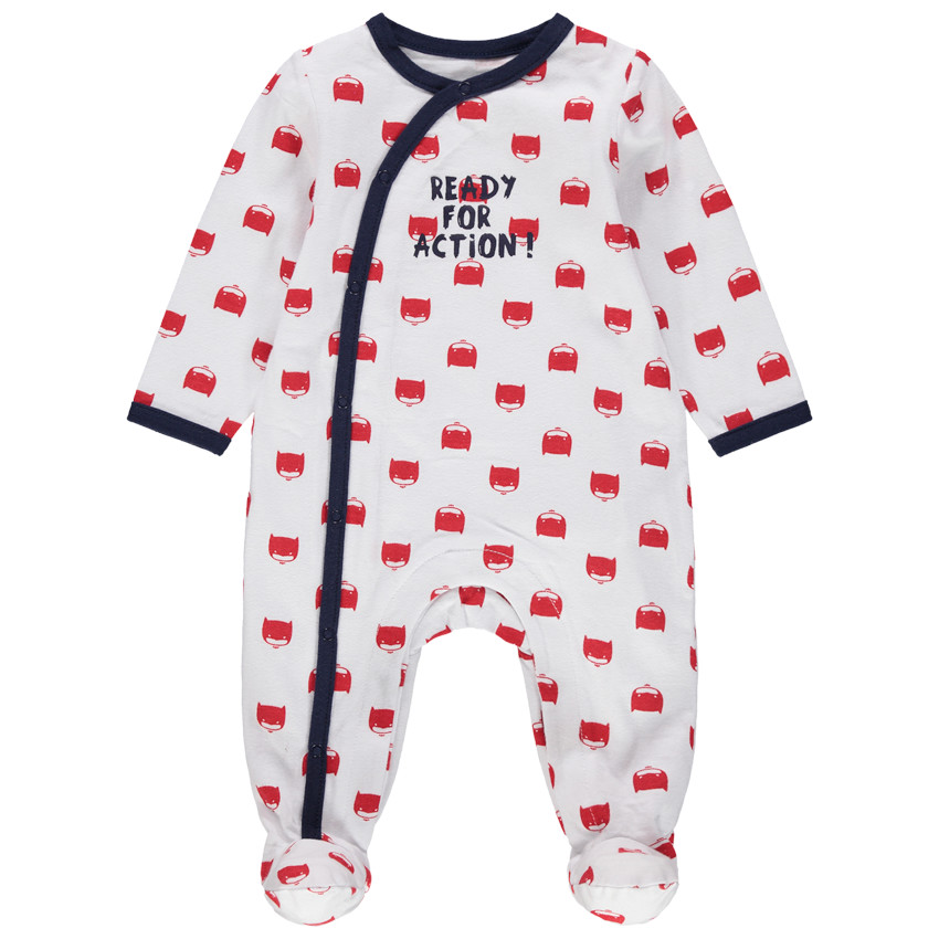 Lot de 2 dors-bien en coton print Batman pour bébé garçon 