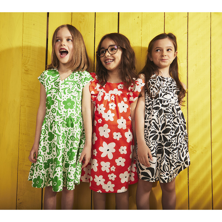 Robe a fleur enfant 2025
