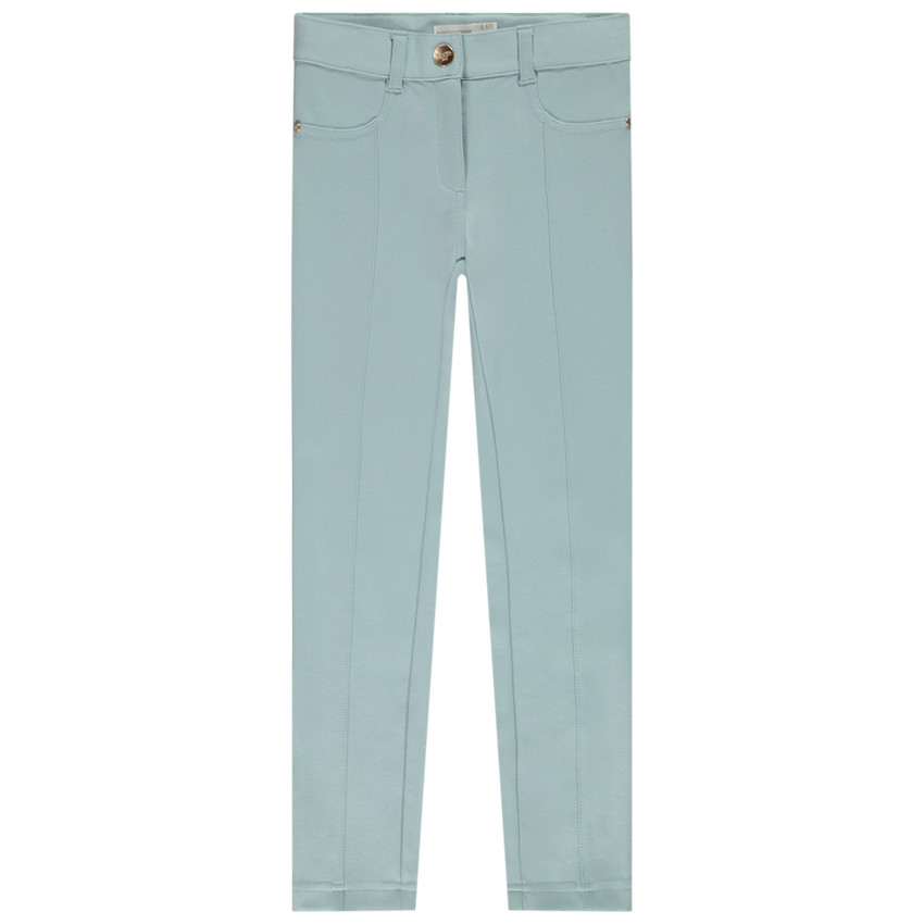 Jegging skinny milano broderie papillon pour fille 