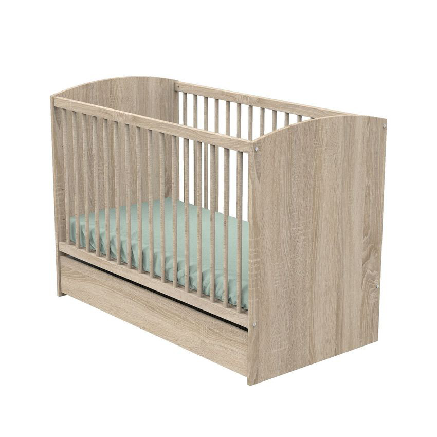 Lit bébé 60 x 120 cm Access - Bois 