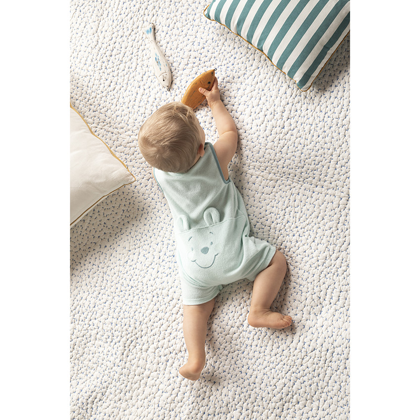 Combinaison courte en maille print Winnie Disney pour bébé garçon 