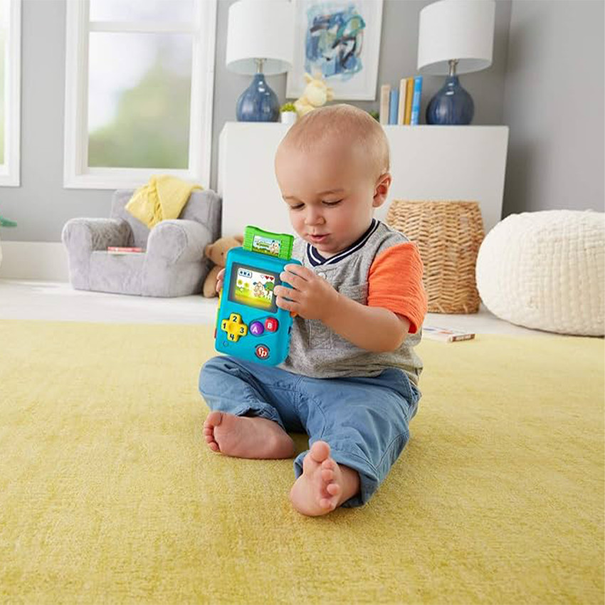 Ma première console de jeu Rires & Éveil - Bleu (Fisher Price) - Image 1