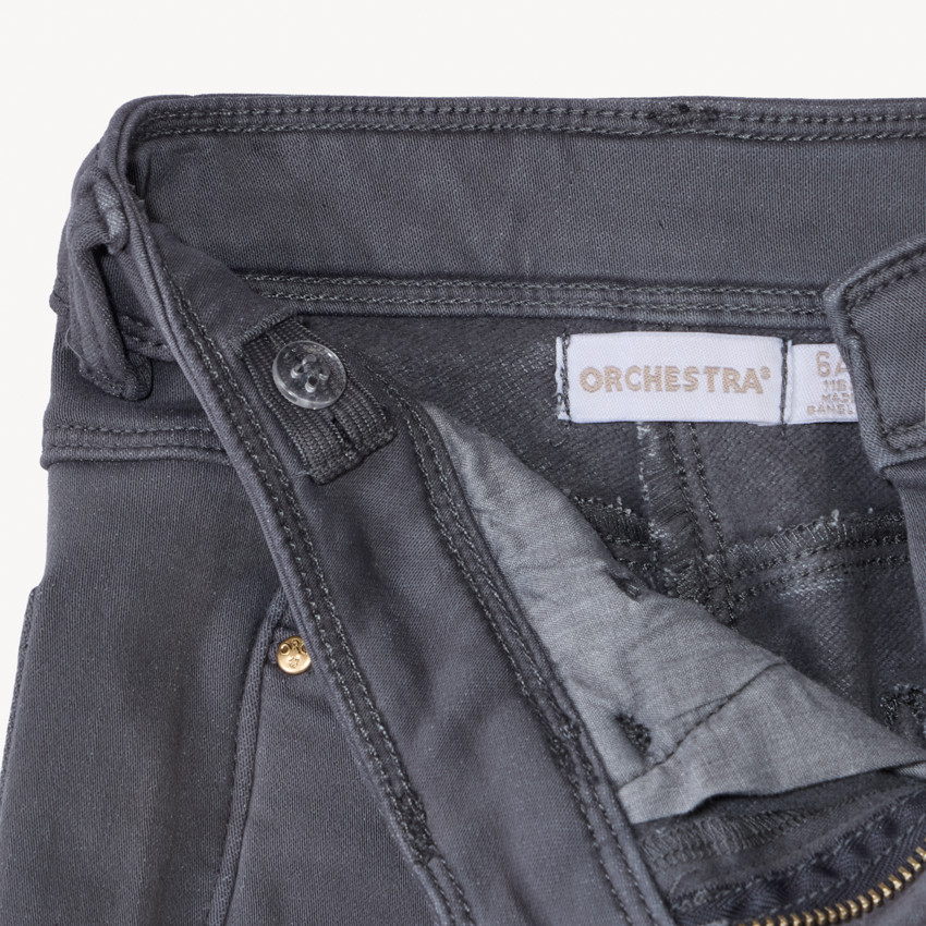 Mom jean effet denim pour fille 