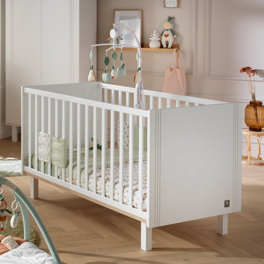 Lit bébé évolutif Zéro Joy de Alondra 70 x 140 cm, fonctionnel, lit enfant,  table à langer - Le Trésor de Bébé