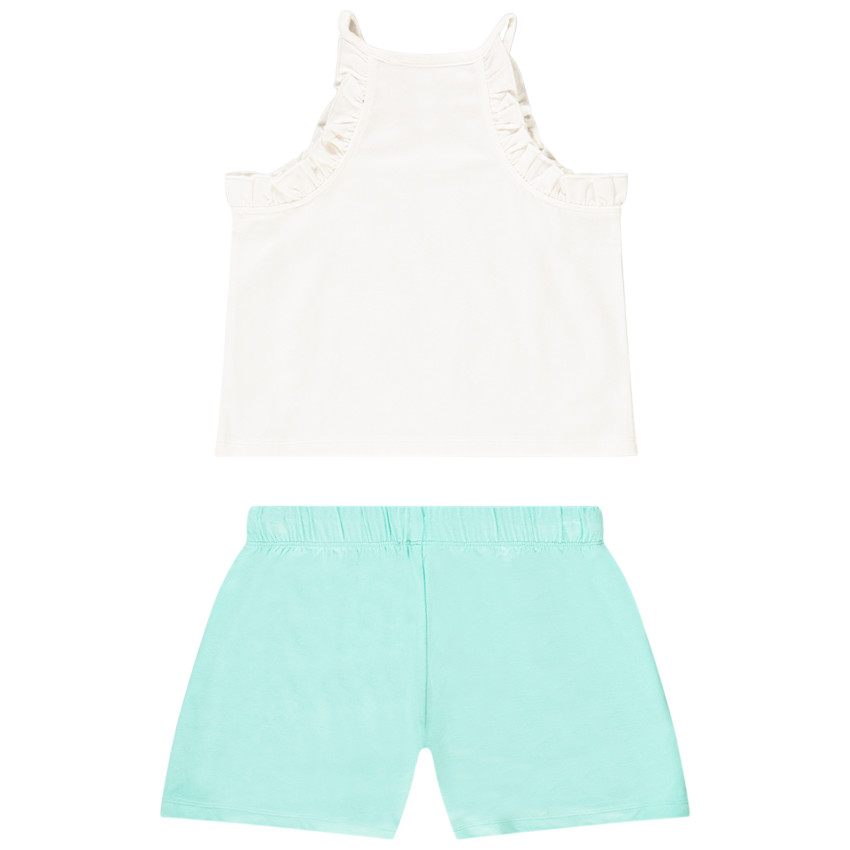 Ensemble été NASA Pour Garçon (4 à 14 Ans) - Débardeur + Short Bleu Et Rouge, Neuf