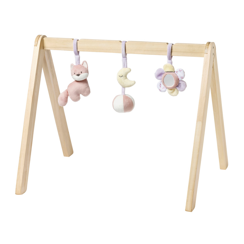 Arche en bois avec jouets 