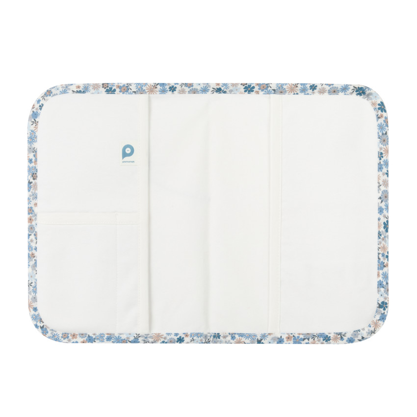 Protège carnet de santé en velours Tiny Flowers 