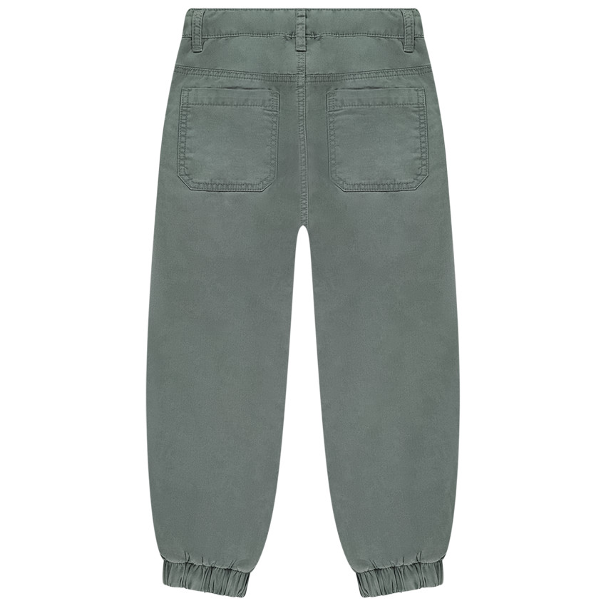 Pantalon effet cargo doublé en micropolaire garçon 