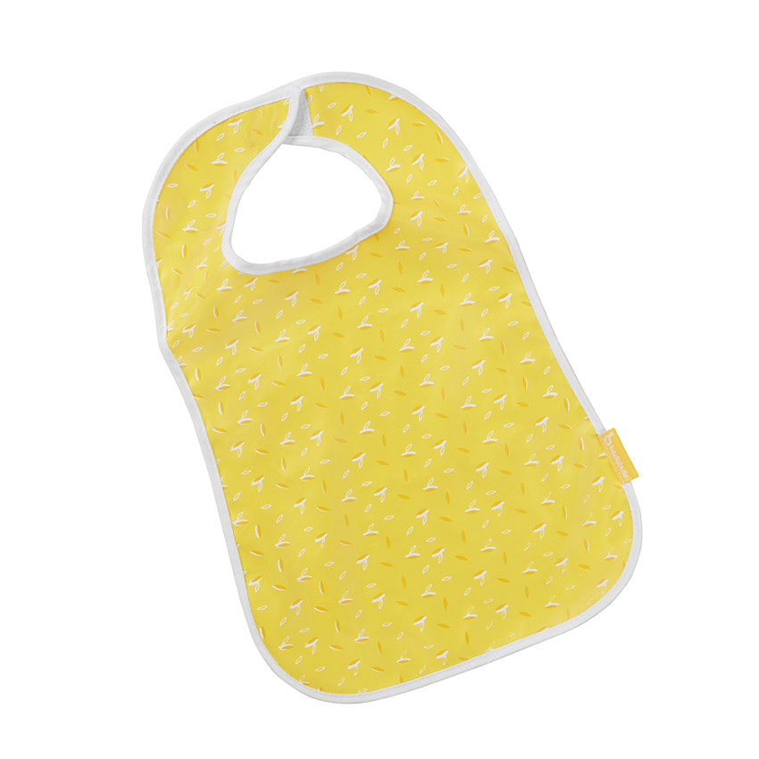 Set repas Yummy 7 pcs et bavoir - Corail 