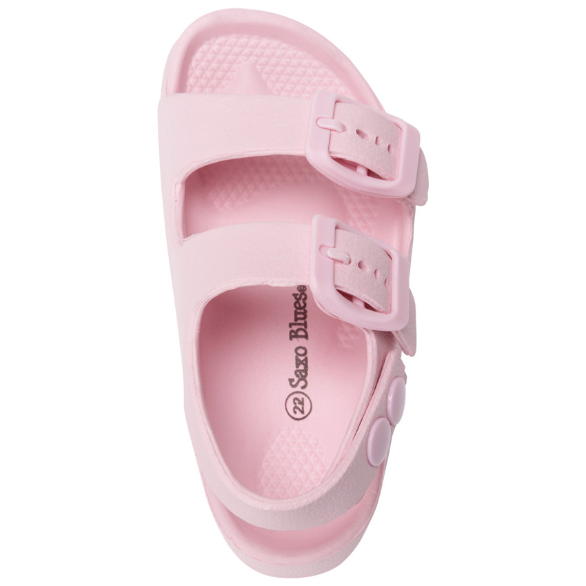 Sandales de plage souples à boucles pour bébé fille 