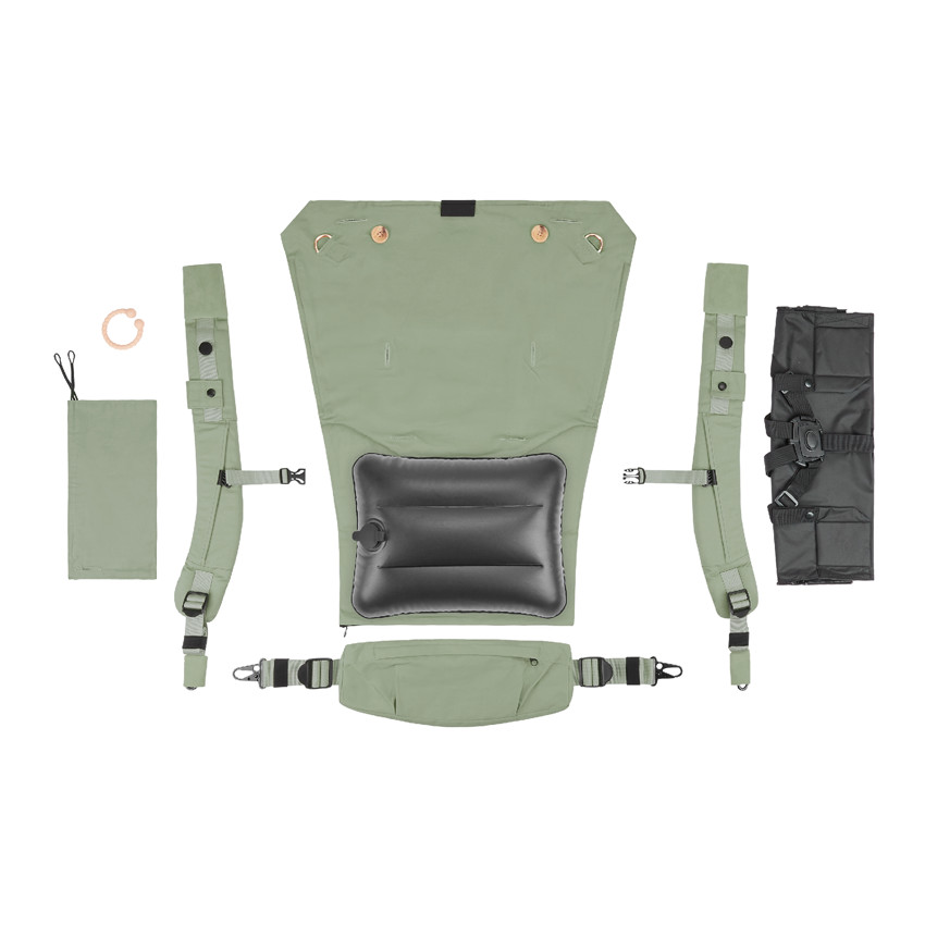 Porte-bébé évolutif Moov Boost - Vert sauge 