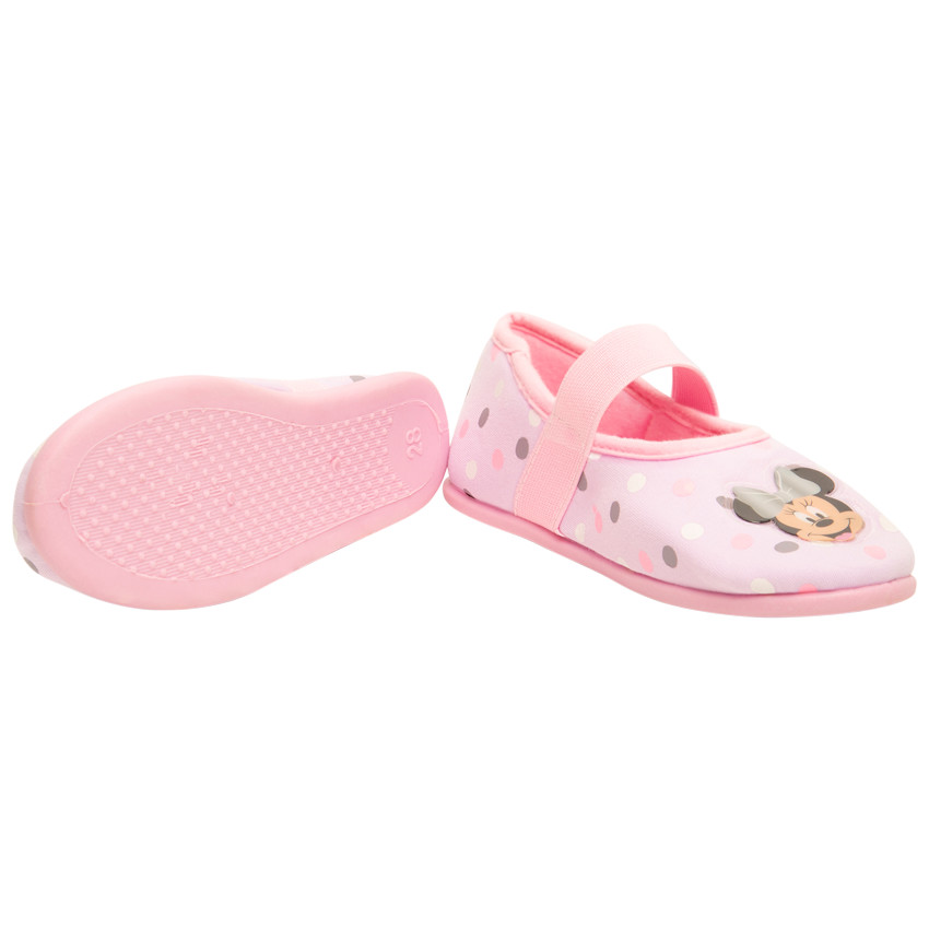 Chaussons babies patch Minnie Disney pour fille 