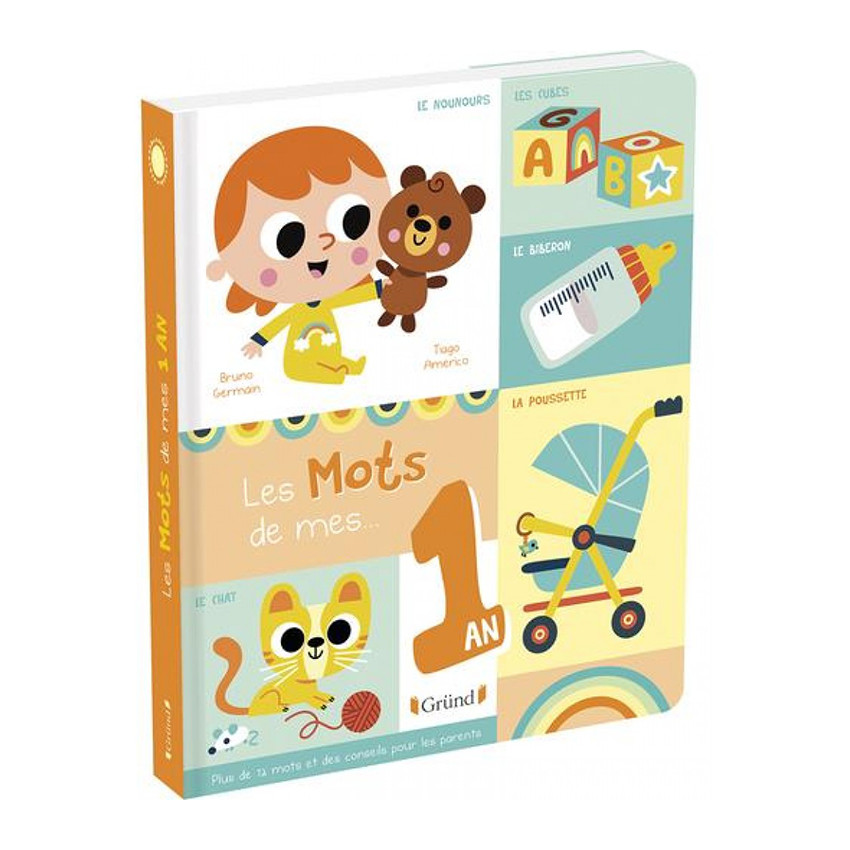 Livre Les mots de mes 1 an Main Livre Les mots de mes 1 an