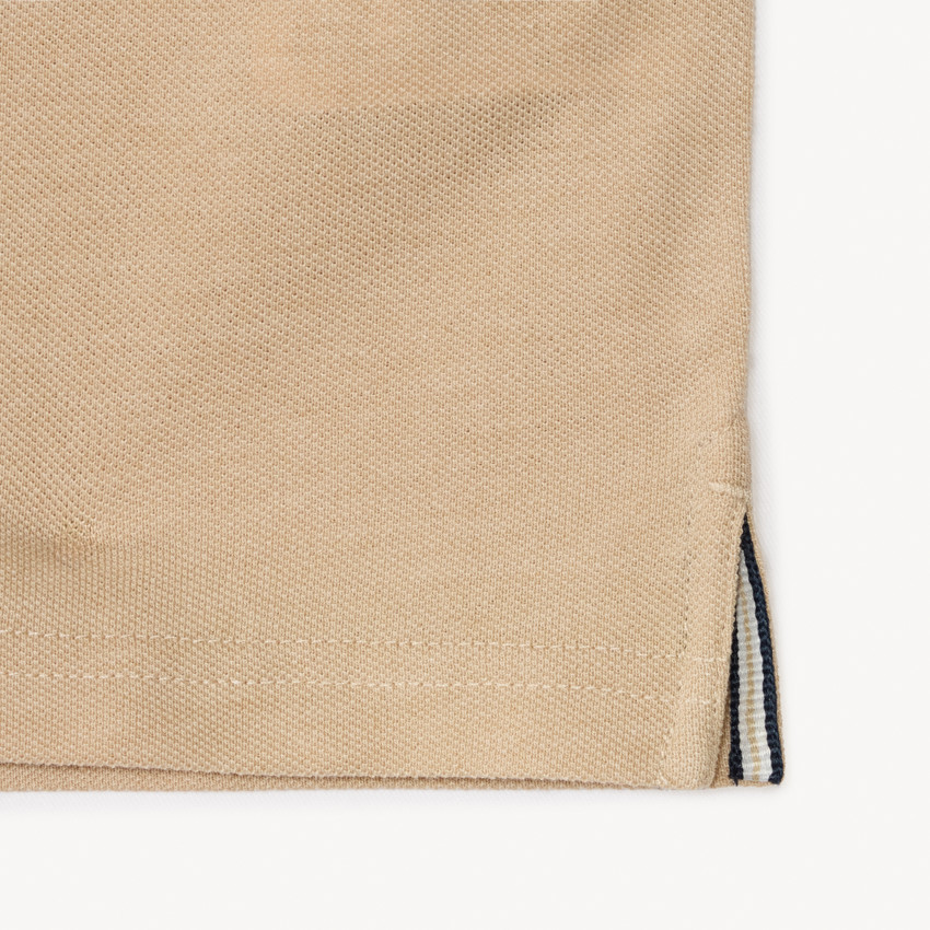 Polo manches courtes uni coton pour garçon 