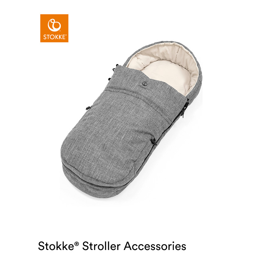 Chancelière poussette Beat™ - Noir mélange 