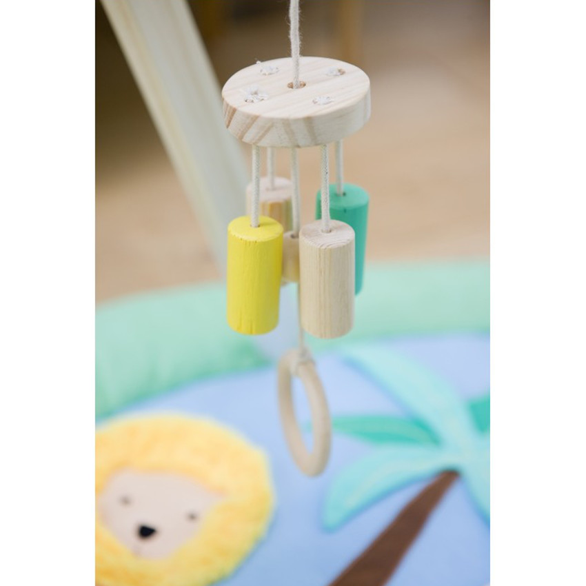 Arche d'éveil en bois - Jungle - Beige (Little Big Friends) - Image 5