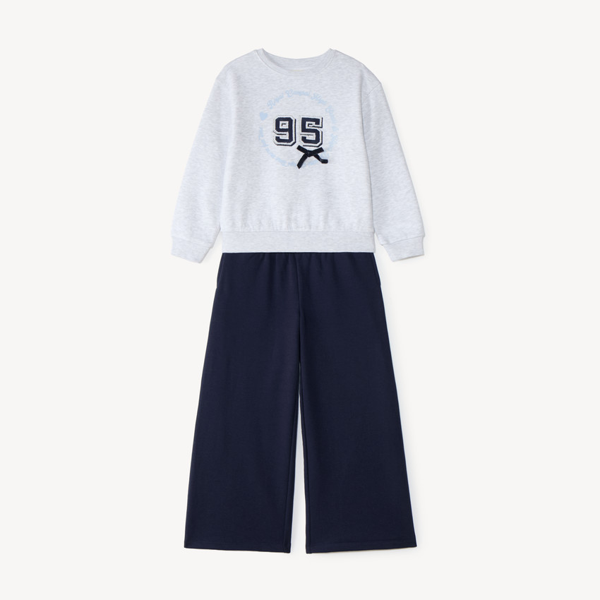 Ensemble de jogging en molleton fille 