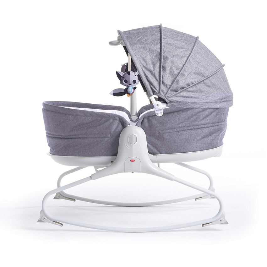Transat Rocker Napper Cozy évolution - Gris chiné  