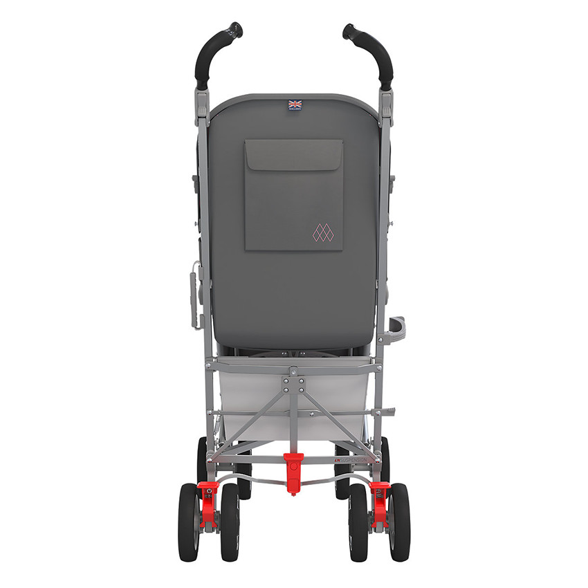 Poussette canne Techno XT - Charcoal/Primrose 