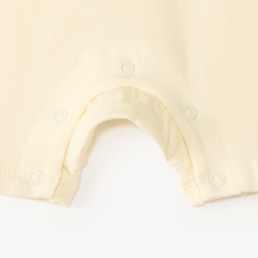 Combinaison courte unie print croco et tigre pour bébé garçon 