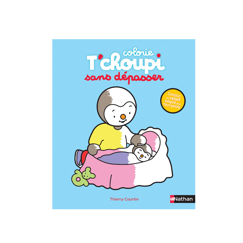 Livre Colorie T'Choupi sans dépasser  