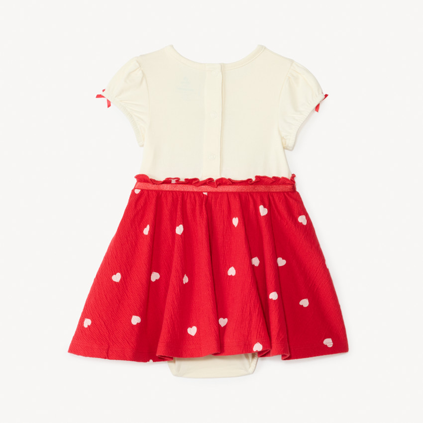 Robe 2-en-1 manches courtes Minnie Disney pour bébé fille 