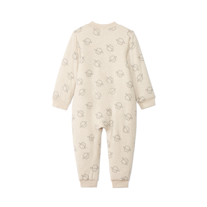 Surpyjama rembourré à imprimé moutons pour bébé 
