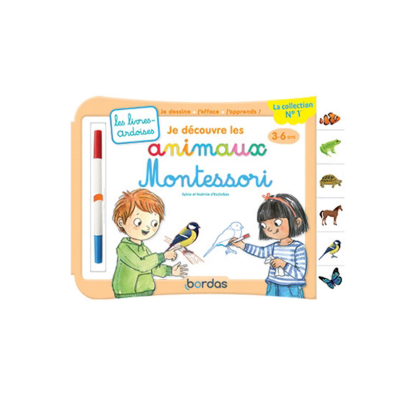 Livre Je découvre les animaux Montessori 
