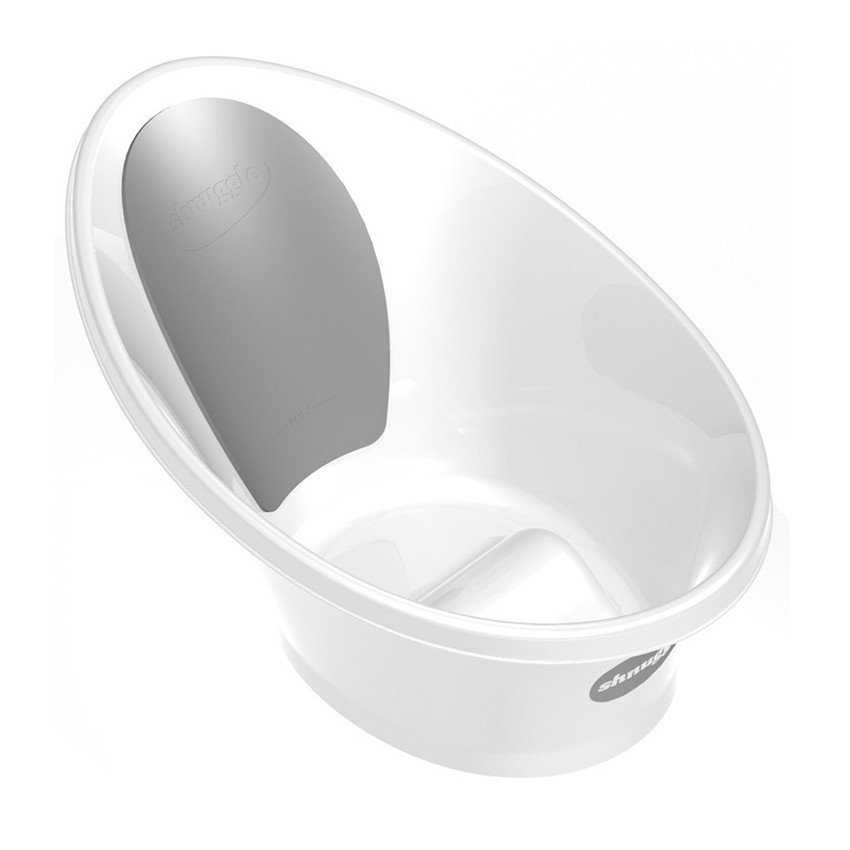 Baignoire ergonomique - Blanc/Gris 