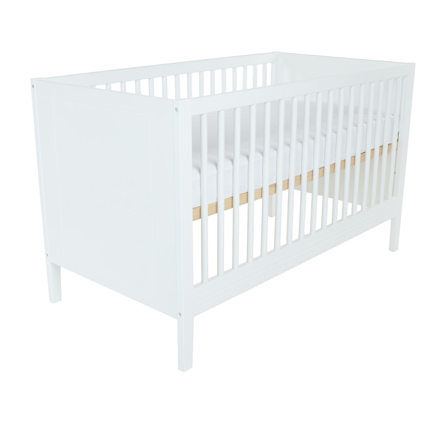 Lit Charlie 70 x 140 cm - Blanc 