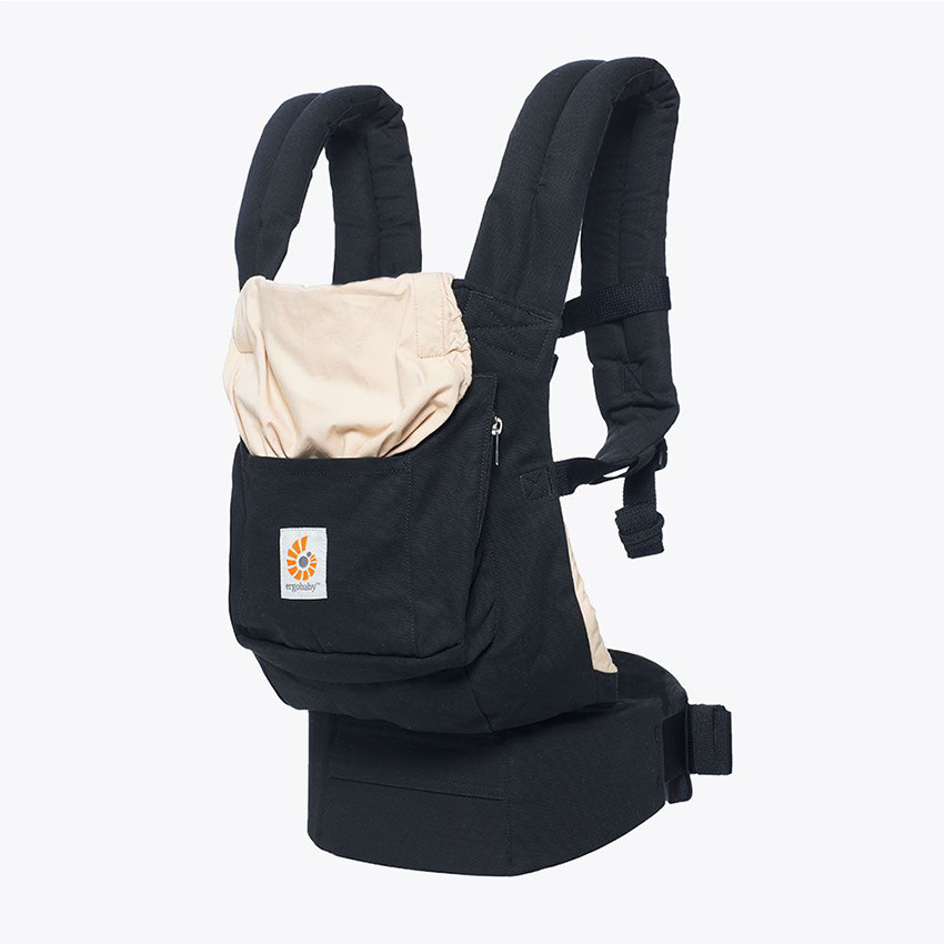 Porte-bébé Original nouvelle version - Black/camel 