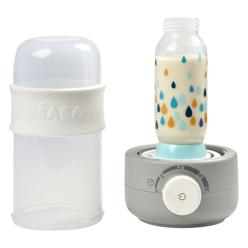 Chauffe biberon à la vapeur Babymilk Second Gris 