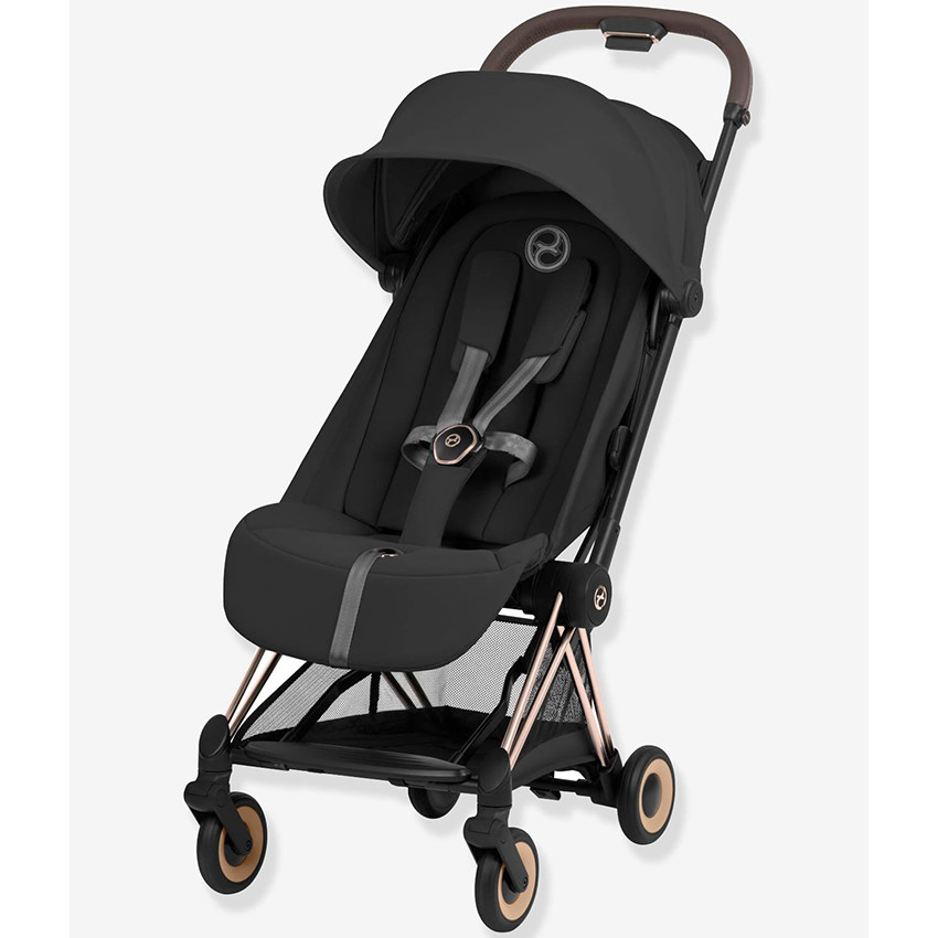  Poussette ultra-compacte Coya Style 2026 Rose Gold/Sepia Black 