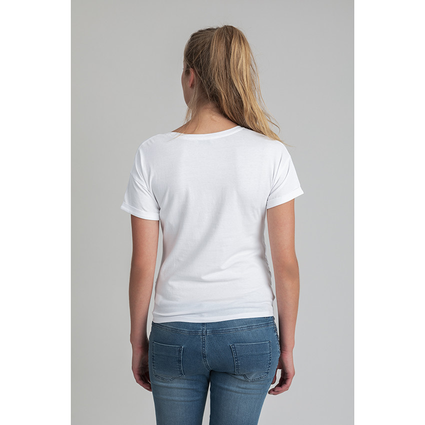 T-shirt de grossesse manches courtes à message printé 