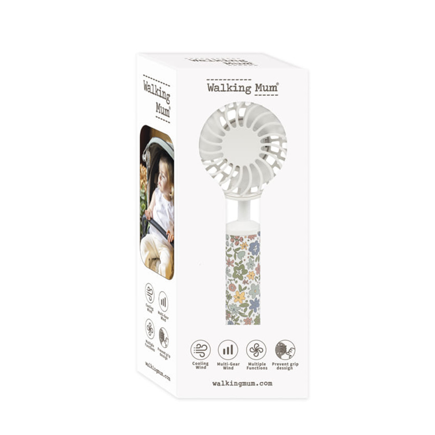 Ventilateur pour poussette Fleurs 