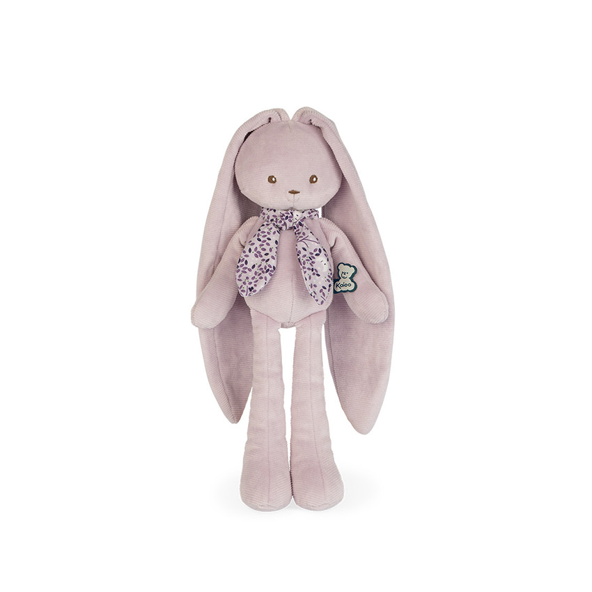 Doudou Pantin Lapin 25cm - Rose Main Doudou Pantin Lapin 25cm - Rose
