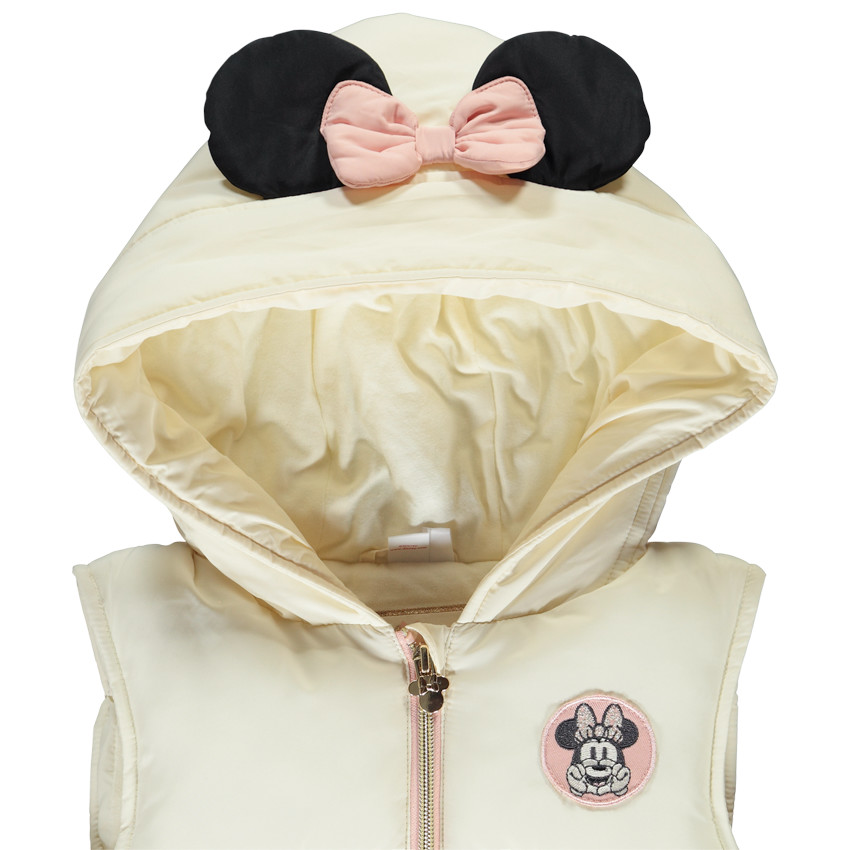 Doudoune sans manches bicolore Minnie Disney pour fille 