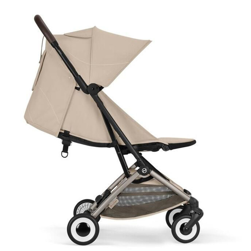 Poussette canne ultra-compacte Orfeo Almond Beige 