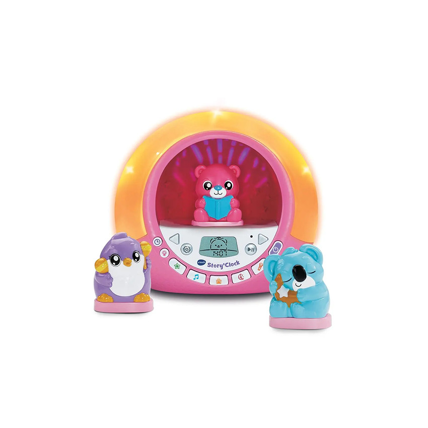 Radio Story'Clock Ma conteuse réveil rose - Rose