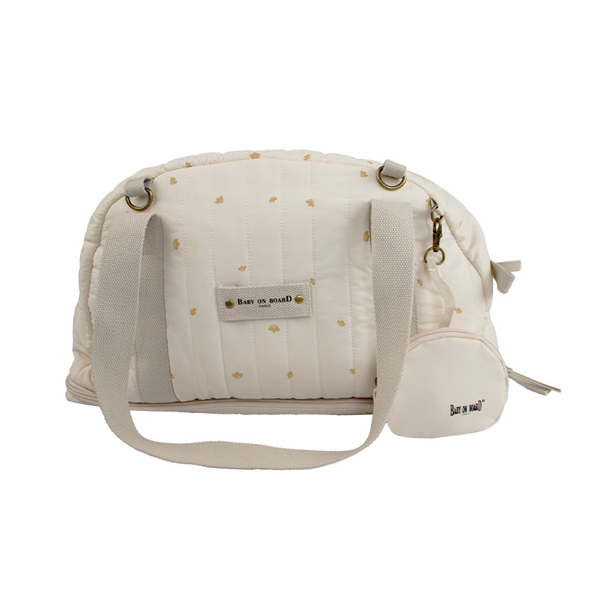 Sac à langer doudoune blanc