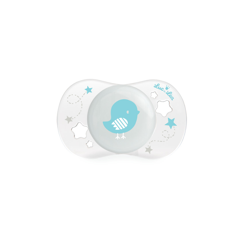Sucette nouveau-né symétrique silicone – Oiseau Main Sucette nouveau-né symétrique silicone – Oiseau