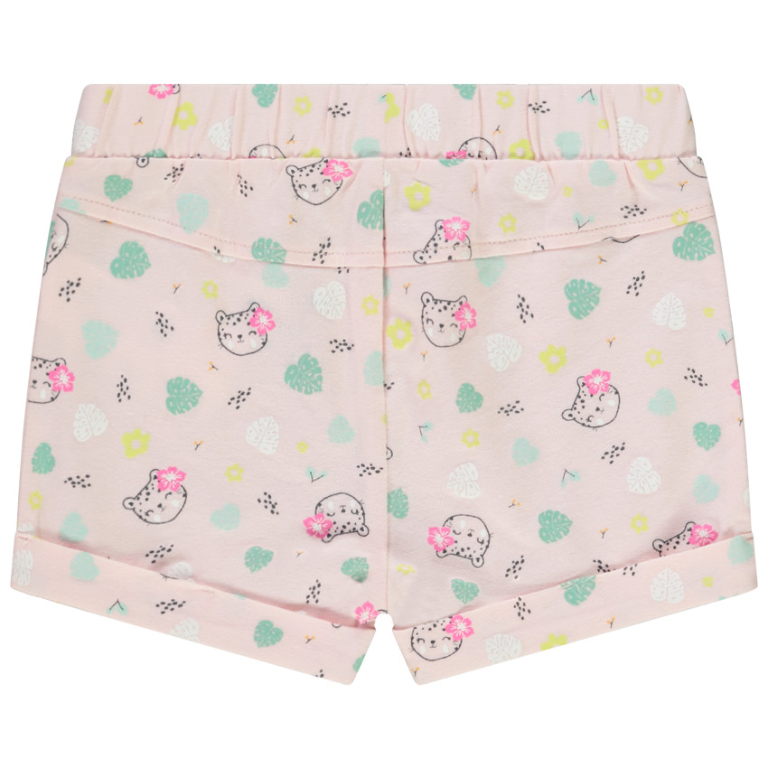 Lot de 2 shorts en jersey pour bébé fille 