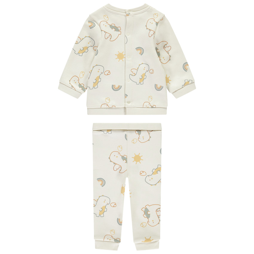 Ensemble molleton imprimé dragons pour bébé garçon 