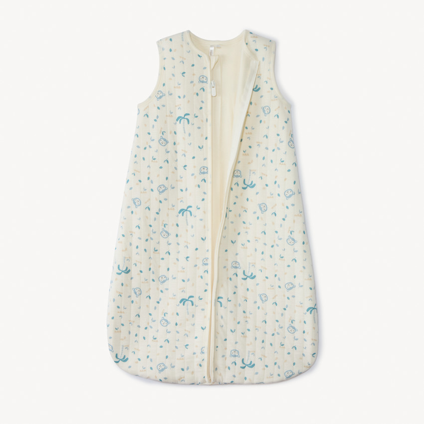 Gigoteuse matelassée TOG 1.5 imprimé singes pour bébé garçon 