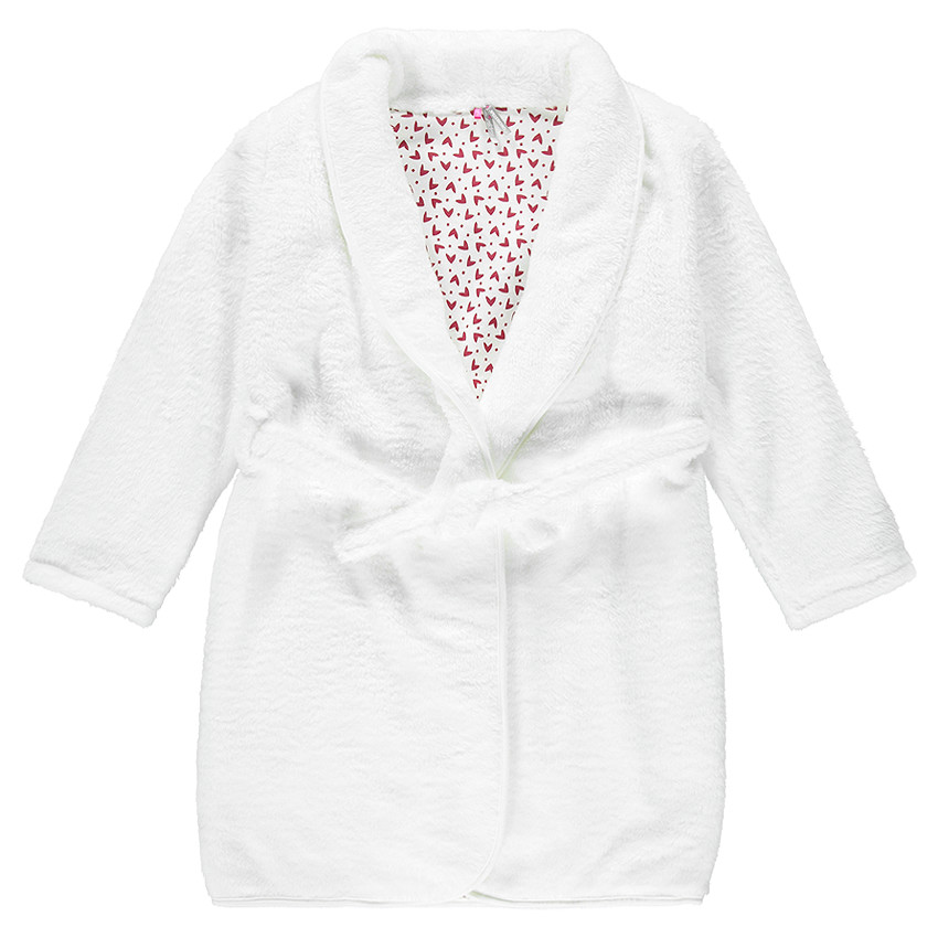 Robe de chambre en sherpa doublée jersey 
