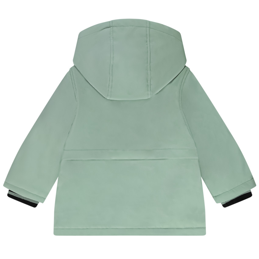 Parka gomme déperlante doublée sherpa pour bébé garçon 